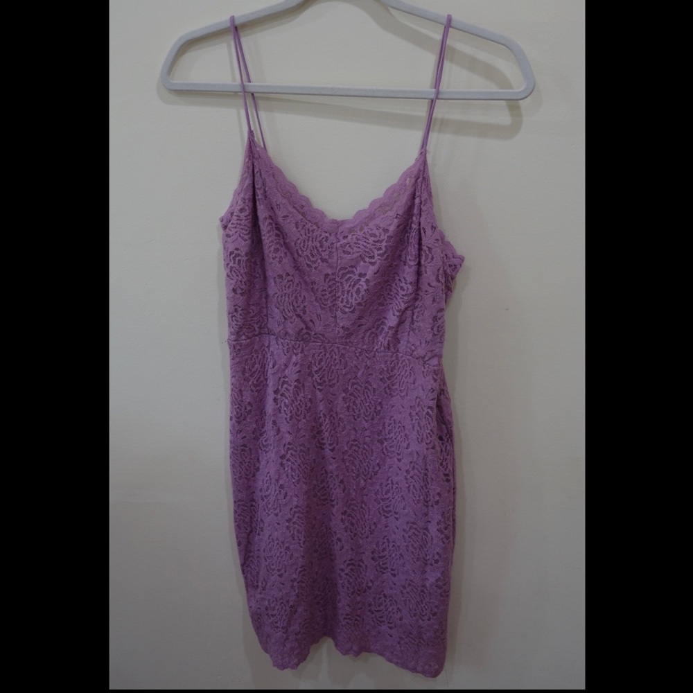 NWOT UO Kimchi Blue Spaghetti Strap Lace Bodycon Dress - Medium